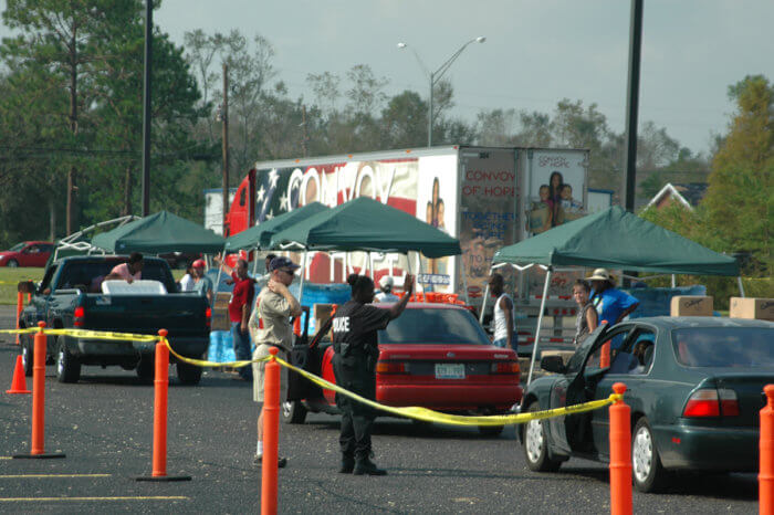 Convoy of Hope provides relief after Hurricane Katrina