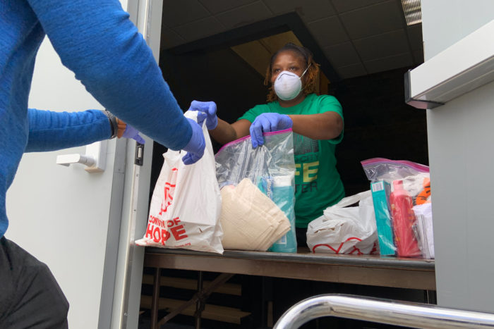 Convoy of Hope distributes hygiene kits