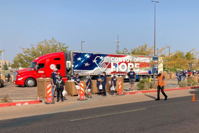 Convoy of Hope in Santa Fe