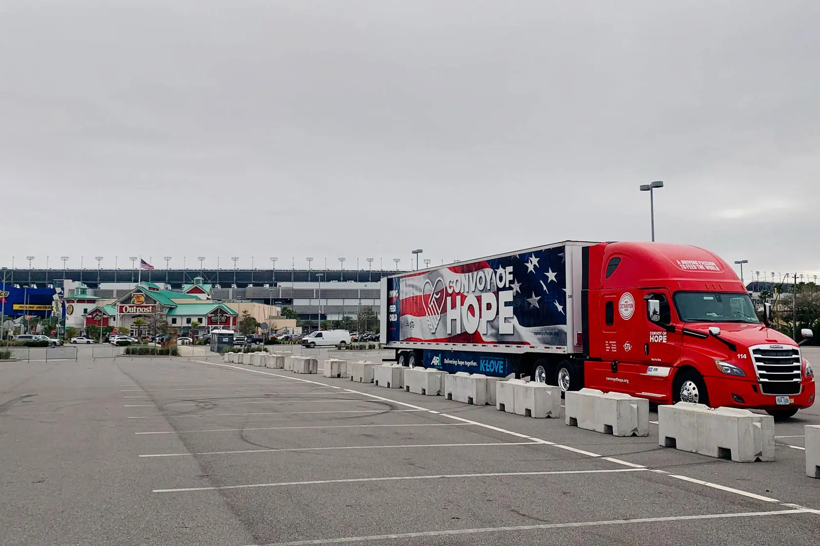 Convoy of Hope at the NASCAR Daytona 500