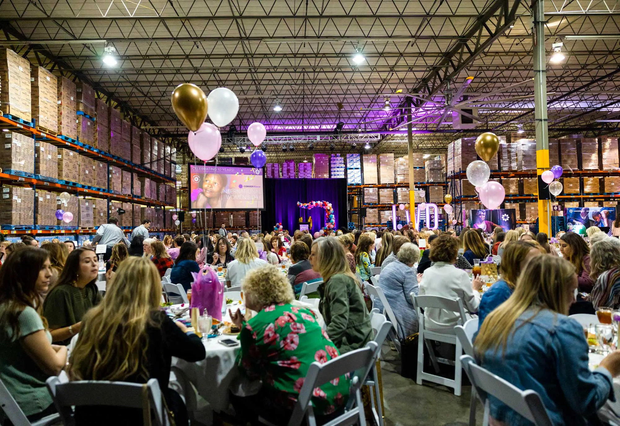 Advocate for women at a Convoy:Women event