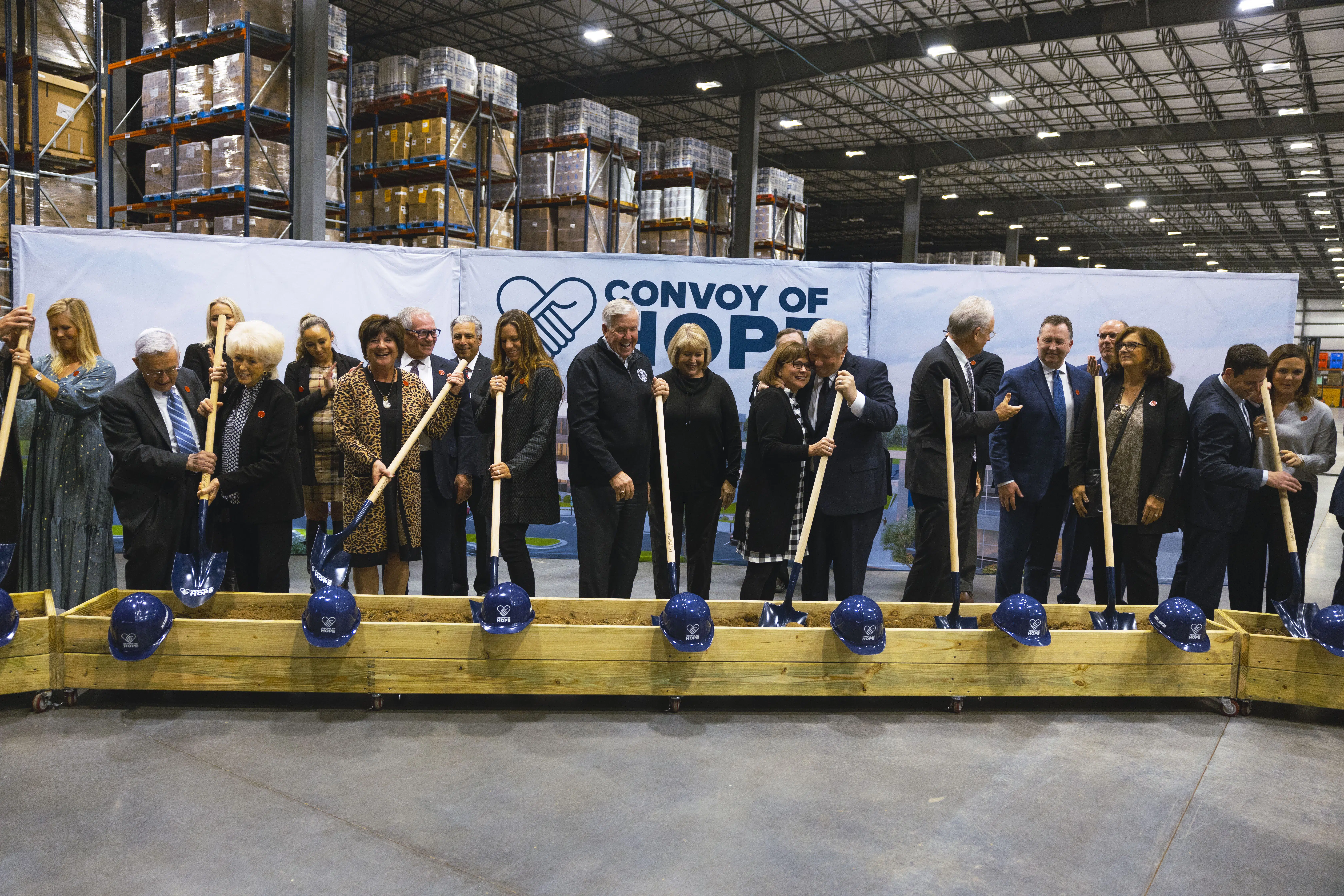 Convoy of Hope groundbreaking