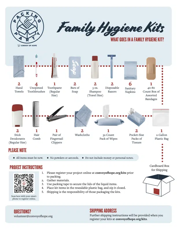 Family Hygiene Kits