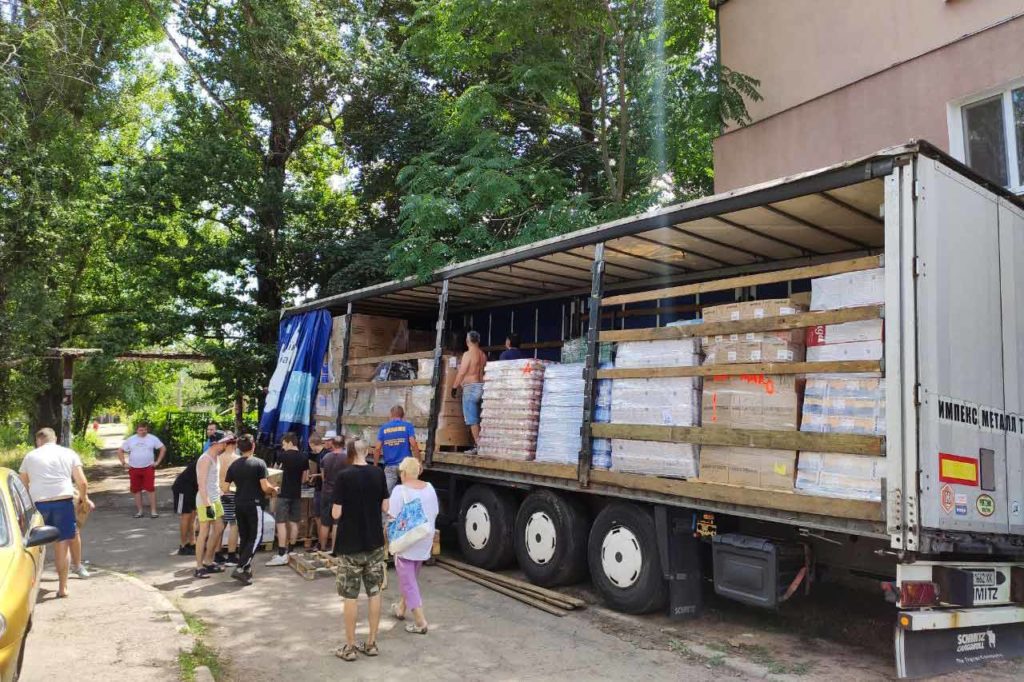 Ukraine Relief Distribution