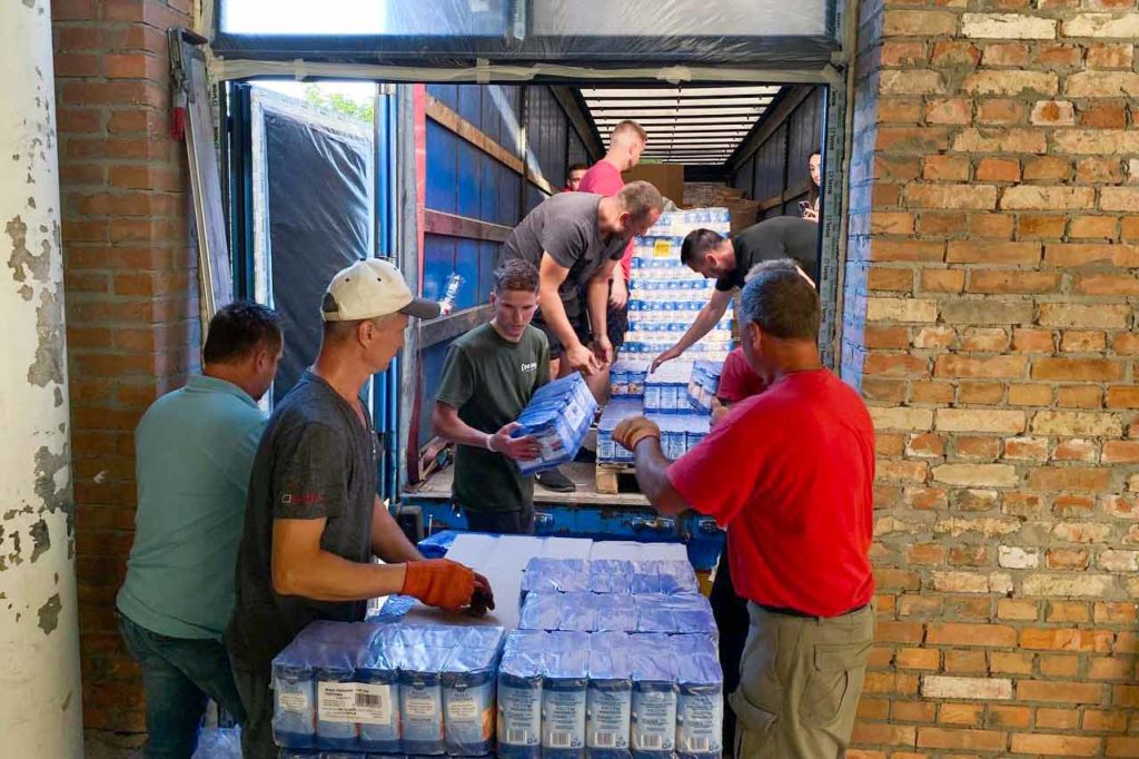 Ukraine Relief Distribution
