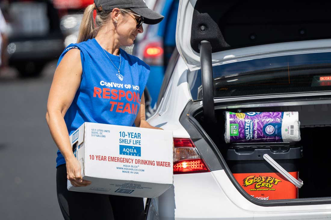 Hurricane Ian Supply Distribution
