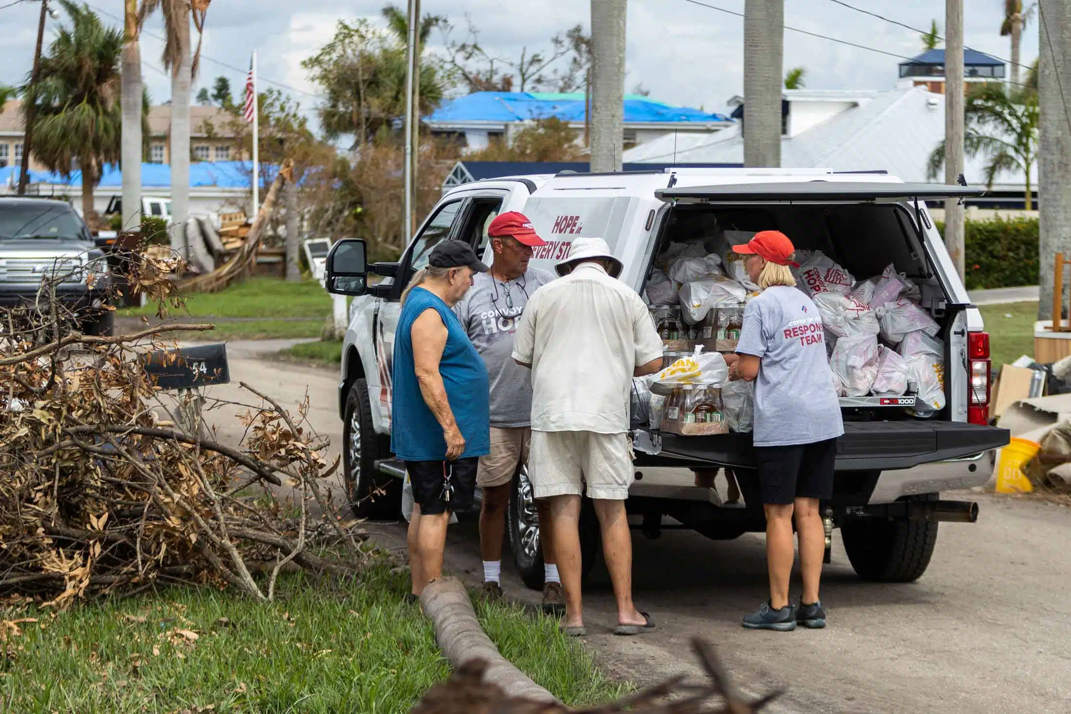 Hurricane Ian Neighborhood Disaster Response