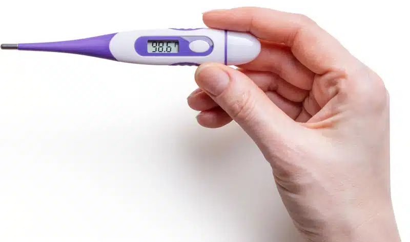 Thermometer in Hand